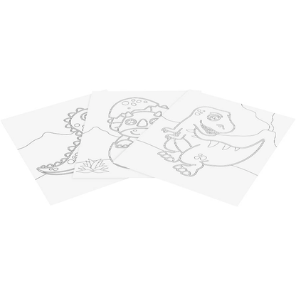 Artikelbild 4 für JOVI Bastelset Play & Fun Sand Painting Kit Dinosaurs mehrfarbig, Artikelnummer 712941