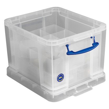 Artikelbild 6 für Really Useful Box Aufbewahrungsbox 35,0 l transparent 48,0 x 39,0 x 31,0 cm, Artikelnummer 112526