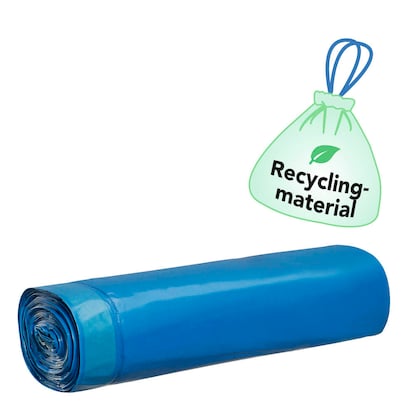 Artikelbild für Müllbeutel 120,0 l blau 40,0 µm, 4x 25 St., Artikelnummer 873851