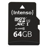 Artikelbild 1 für Intenso Speicherkarte microSDXC-Card PREMIUM 64 GB, Artikelnummer 315453