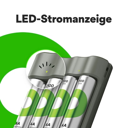 Artikelbild 10 für GP B441U + B441D 4-Port USB-Akku-Ladegerät inkl. Akkus, Artikelnummer 255426