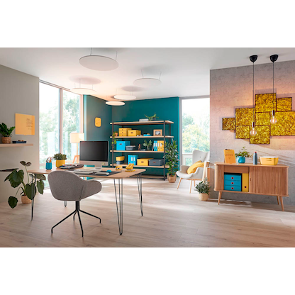 Artikelbild 4 für AKTION: LEITZ Schubladenbox Click & Store Cosy blau 53680061, DIN A4 mit 3 Schubladen mit Prämie nach Registrierung, Artikelnummer 652574