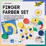 Artikelbild 1 für 5 folia Happy Safari Fingerfarben farbsortiert 5 x 30,0 ml, Artikelnummer 719379