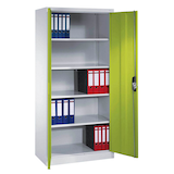 Artikelbild 1 für CP Metallschrank C 2000 Acurado 9280-000 S10953 lichtgrau, clowngrün 93,0 x 50,0 x 195,0 cm, aufgebaut, Artikelnummer 444828