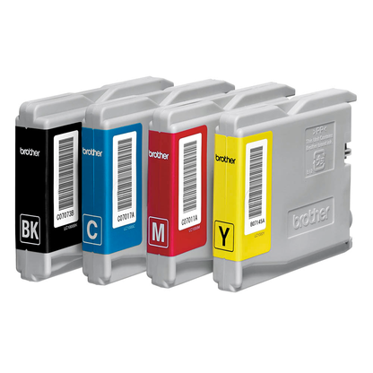 Artikelbild 3 für brother LC-1000BK/C/M/Y schwarz, cyan, magenta, gelb Druckerpatronen, 4er-Set, Artikelnummer 967448