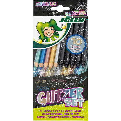 Artikelbild 2 für JOLLY GLITZER Malset farbsortiert, 10 St., Artikelnummer 478592
