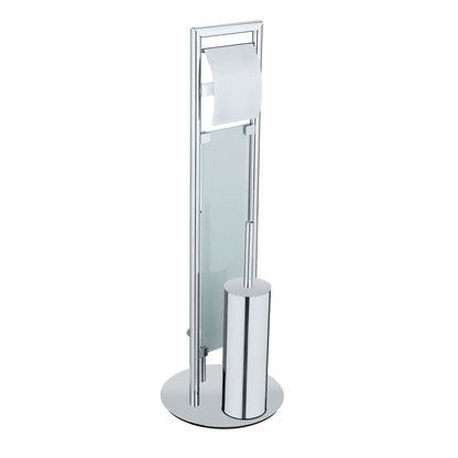 Artikelbild 3 für WENKO WC-Garnitur Sulmona silber Metall, Artikelnummer 814794