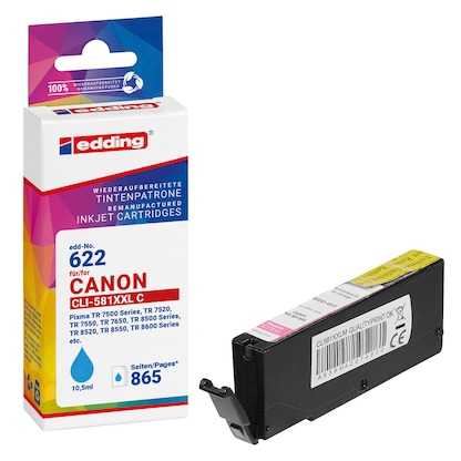 Artikelbild 17 für edding EDD-623 magenta Druckerpatrone kompatibel zu Canon CLI-581XXL M, Artikelnummer 476384