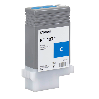 Artikelbild 3 für Canon PFI-107 C cyan Druckerpatrone, Artikelnummer 236063