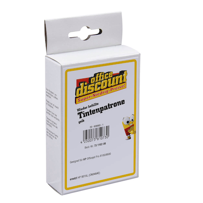 Artikelbild 2 für office discount gelb Druckerpatrone kompatibel zu HP 951XL (CN048AE), Artikelnummer 731182