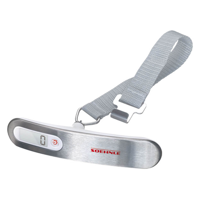 Artikelbild für SOEHNLE Kofferwaage Travel silber für max. 50,0 kg, Artikelnummer 525360