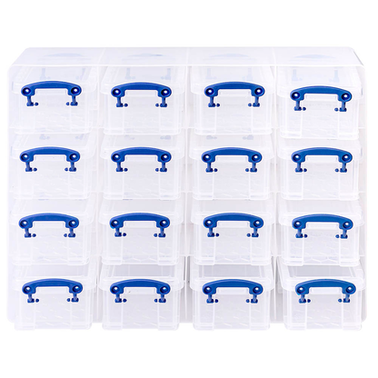 Artikelbild 4 für Really Useful Box Kleinteilemagazin 16x 0,3 l transparent 37,5 x 12,5 x 31,0 cm, Artikelnummer 112538