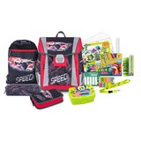 Artikelbild 1 für JOLLY Schulranzen-Set Classic Formula Kunstfaser schwarz/rot, Artikelnummer 301038