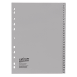 Artikelbild 1 für office discount Ordnerregister DIN A4 Vollformat 1-31 grau 31-teilig, 1 Satz, Artikelnummer 839159