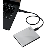 Artikelbild 1 für Western Digital My Passport Ultra 1 TB externe HDD-Festplatte silber, Artikelnummer 692355
