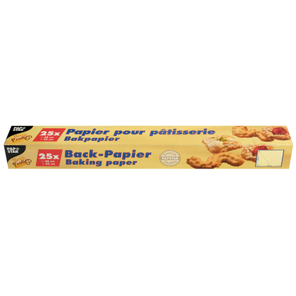 Artikelbild für PAPSTAR Backpapier-Zuschnitte 1 Pack, Artikelnummer 119721