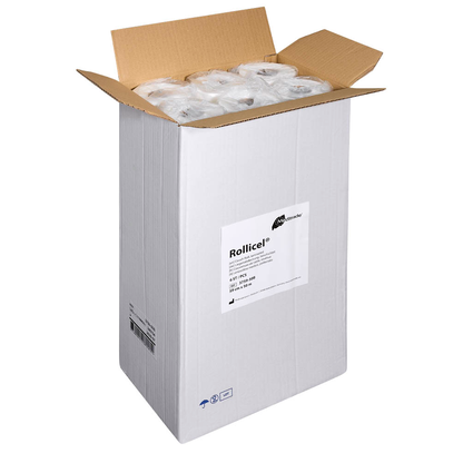 Artikelbild 7 für Meditrade® Ärztekrepp ROLLICEL® 1-lagig weiß 59,0 cm x 50,0 m, 6 Rollen, Artikelnummer 566089