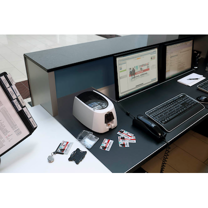 Artikelbild 3 für DURABLE DURACARD ID 300 Kartendrucker grau, Artikelnummer 177004