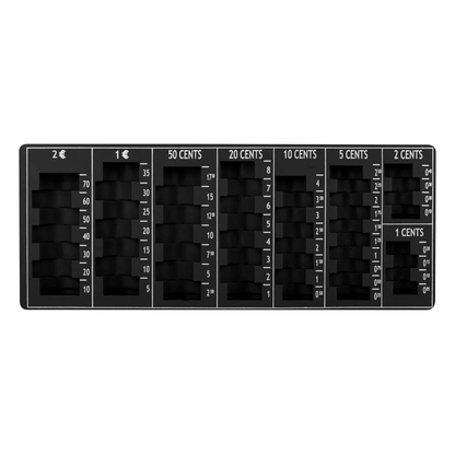 Artikelbild 3 für pavo Zählbrett EURO 12 inch schwarz Kunststoff-Gehäuse, Artikelnummer 520066