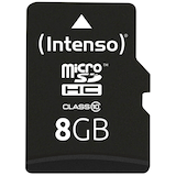 Artikelbild 1 für Intenso Speicherkarte microSDHC-Card Class 10 8 GB, Artikelnummer 325704