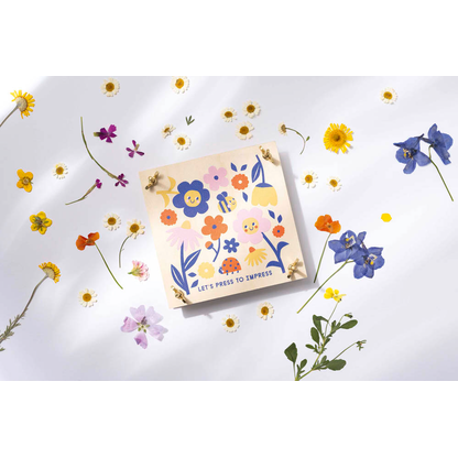 Artikelbild 2 für folia Bastelset Blumenpresse mehrfarbig, Artikelnummer 285617