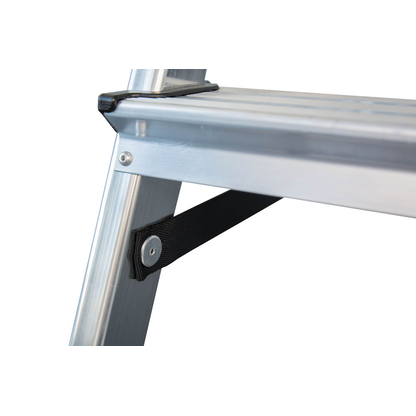 Artikelbild 6 für KRAUSE Klapptritt MONTO Dopplo silber 2x 3 Stufen, H: 72,0 cm, Artikelnummer 569121