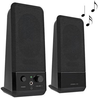 Artikelbild 2 für speedlink EVENT Lautsprecher schwarz, Artikelnummer 394630