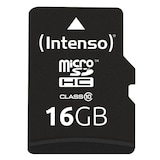 Artikelbild 1 für Intenso Speicherkarte microSDHC-Card Class 10 16 GB, Artikelnummer 325738