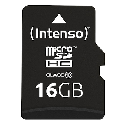 Artikelbild für Intenso Speicherkarte microSDHC-Card Class 10 16 GB, Artikelnummer 325738
