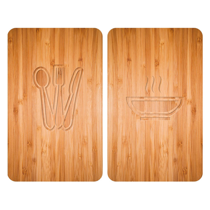 Artikelbild 6 für WENKO Herdabdeckplatten Lunch braun, 2 St., Artikelnummer 529772