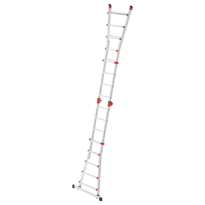 Artikelbild 6 für Hailo Gelenkleiter M80 silber 4x 5 Sprossen, H: 141,0 cm, Artikelnummer 729154