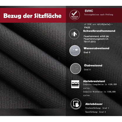 Artikelbild 6 für LMG Bürostuhl, SM6F-BH Stoff schwarz, Gestell schwarz, Artikelnummer 271678