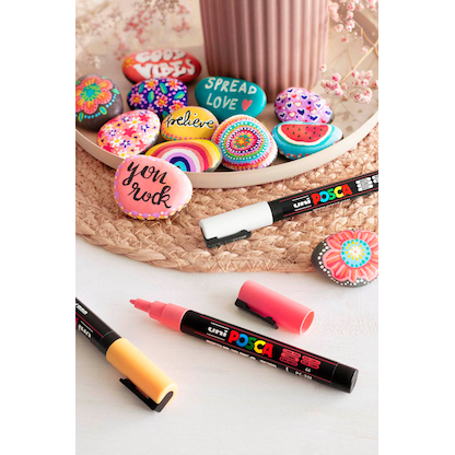 Artikelbild 9 für uni-ball POSCA Marker Metalletui DIY Acrylstift farbsortiert, 20 St., Artikelnummer 278159