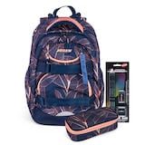 Artikelbild 1 für JOLLY Schulrucksack Next Gen Kunstfaser blau/rosa, Artikelnummer 301057