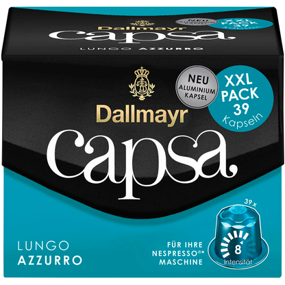 Artikelbild 2 für Dallmayr Capsa Lungo Azzurro Kaffeekapseln, 39 Portionen, Artikelnummer 552653