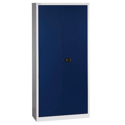 Artikelbild 5 für AKTION: 3 BISLEY Stahlschränke Universal E782A04505P3 lichtgrau, oxofordblau 91,4 x 40,0 x 195,0 cm, aufgebaut, Artikelnummer 102679