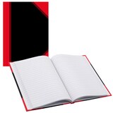 Artikelbild 1 für Bantex Notizbuch Chinakladde DIN A4 liniert, schwarz/rot Hardcover 192 Seiten, Artikelnummer 429391