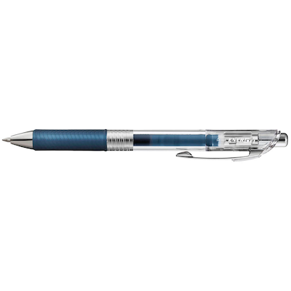 Artikelbild 6 für Pentel EnerGel Pure BL77 Gelschreiber nachtblau/transparent 0,35 mm, Schreibfarbe: blau, 1 St., Artikelnummer 849354