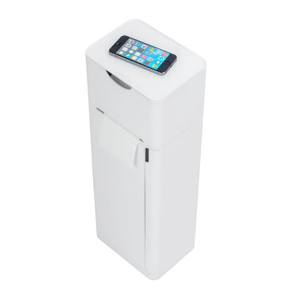 Artikelbild 3 für WENKO WC-Garnitur Imon weiß Kunststoff, Artikelnummer 814287