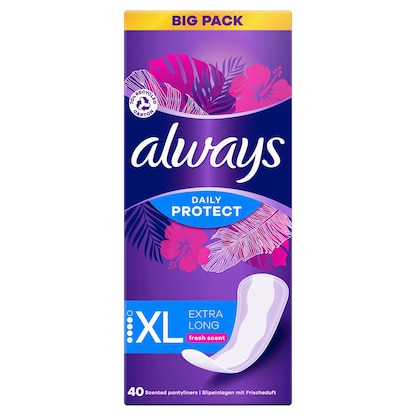 Artikelbild für always Slipeinlagen Daily Protect Extra Long für Slip, 40 St., Artikelnummer 272532