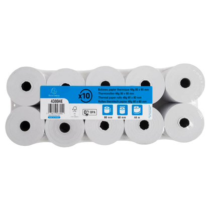 Artikelbild 5 für Exacompta Thermorollen 8,0 cm x 44,0 m, 10 Rollen, Artikelnummer 346639