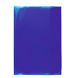 Artikelbild 1 für HERMA Heftumschlag PLUS transparent/blau DIN A4, Artikelnummer 608446