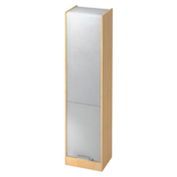 Artikelbild 1 für HAMMERBACHER SET50 Rollladenschrank ahorn, silber 4 Fachböden 50,0 x 40,0 x 200,4 cm, Artikelnummer 865530