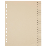 Artikelbild 1 für Trennblätter DIN A4 0-9 chamois, 200 g/qm, 100 St., Artikelnummer 255901