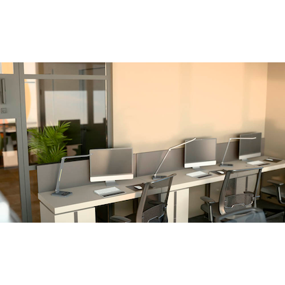 Artikelbild 2 für Hansa Tide Schreibtischlampe metallicgrau 9 W, Artikelnummer 496107