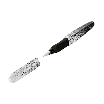 Artikelbild für Pelikan Twist® Color Blocking Patronenfüller black white M (mittel), Artikelnummer 574248