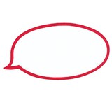 Artikelbild 1 für Moderationskarten weiß, rot 20,0 x 11,0 cm, 100 St., Artikelnummer 537738