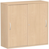 Artikelbild 1 für geramöbel Schiebetürenschrank Flex, S-312353-BB buche 2 Fachböden 120,0 x 42,5 x 118,2 cm, Artikelnummer 877249