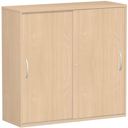 Artikelbild für geramöbel Schiebetürenschrank Flex, S-312353-BB buche 2 Fachböden 120,0 x 42,5 x 118,2 cm, Artikelnummer 877249