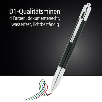 Artikelbild 5 für ONLINE® 4-Farben-Kugelschreiber-Set 70011 schwarz, Artikelnummer 283947